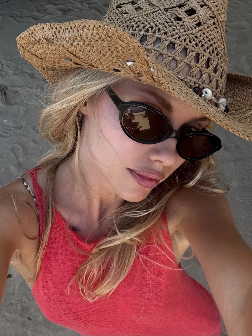 VEHLA June Sunglasses - black brown